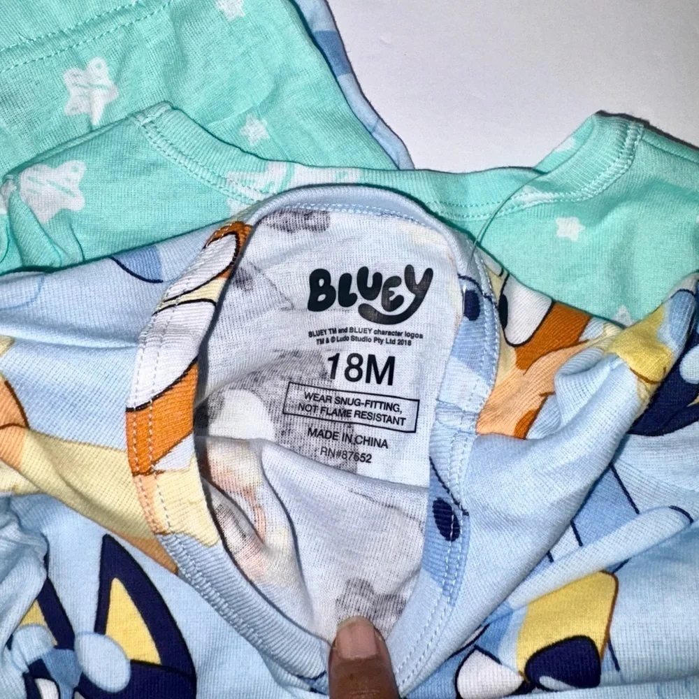 🐶🆕🐶 Bluey Pajama Sets For Kids~ Size 18M, 2 Complete Sets